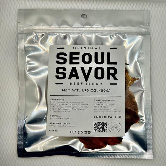 Original Seoul Savor Beef Jerky